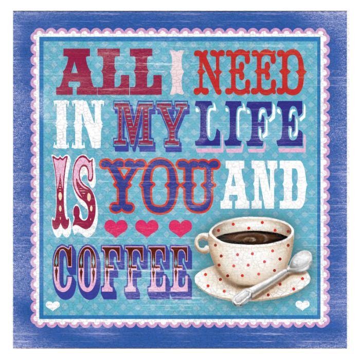 Decoupage Napkins - Everything I Need - 1 pc