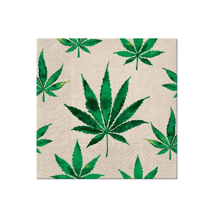 Decoupage Napkins - Marijuana - 1 pc