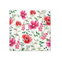 Decoupage Napkins - Raspberry Flower - 1 pc