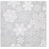 Decoupage Napkins Snowflakes - 1 pc