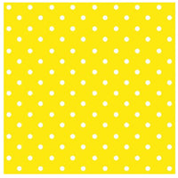 Decoupage Napkins Yellow Dots - 1 pc