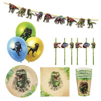 Dinosaur Kids' Party Set, 43 Pieces — image 1