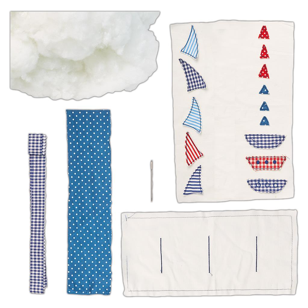 DOCRAFTS Boat Pillow Sewing Craft Kit