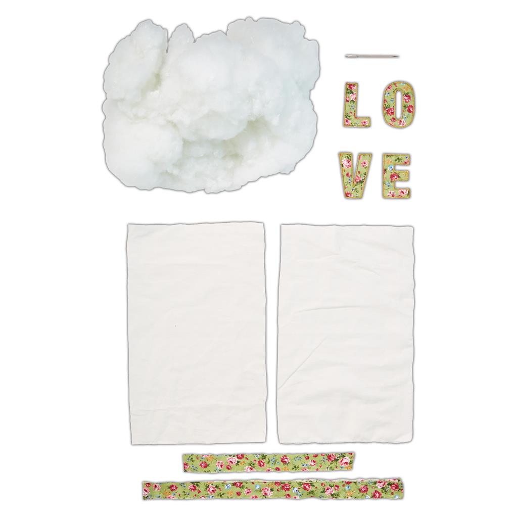 DOCRAFTS Creative Sewing Kit Cushion Love