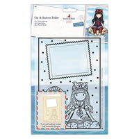 DOCRAFTS Embossing Folder Santoro Gorjuss Fishes 15 x 21 cm