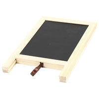 Double-Sided Black Chalkboard on an Easel