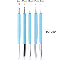 Double-Sided Silicone and Dotting Brushes Set of 5 — image 2