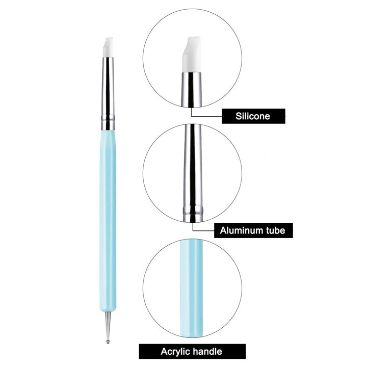 Double-Sided Silicone and Dotting Brushes Set of 5 — image 3