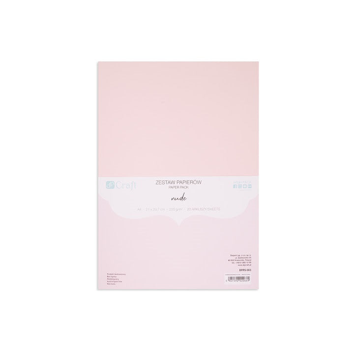 DP Craft Colored Paper Set of 20 | various colors — image 4