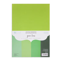 DP Craft Colored Paper Set of 20 – green tones