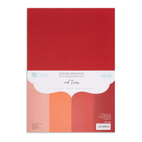 DP Craft Colored Paper Set of 20 – red tones