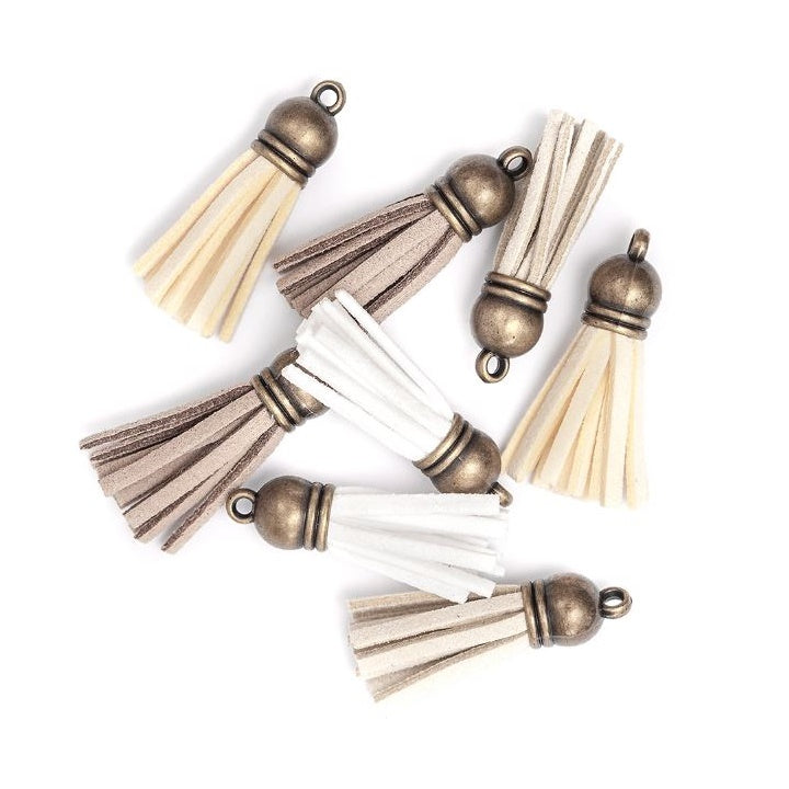 DP Craft Decorative Tassels, Set of 8 | various colors — image 1