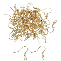 Earring Hooks, 100 pcs | various colors — image 3