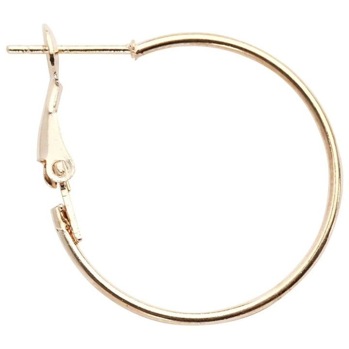 Earring Hoops, 25 mm – Gold