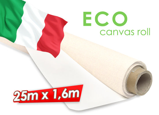ECO Canvas Roll, 25 Meters | various widths — image 2