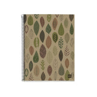 ECO NB-4 Lined A5 Notebook, 120 Sheets, Leaves — image 1