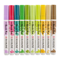Ecoline Botanic Brush Pen Watercolor Pens