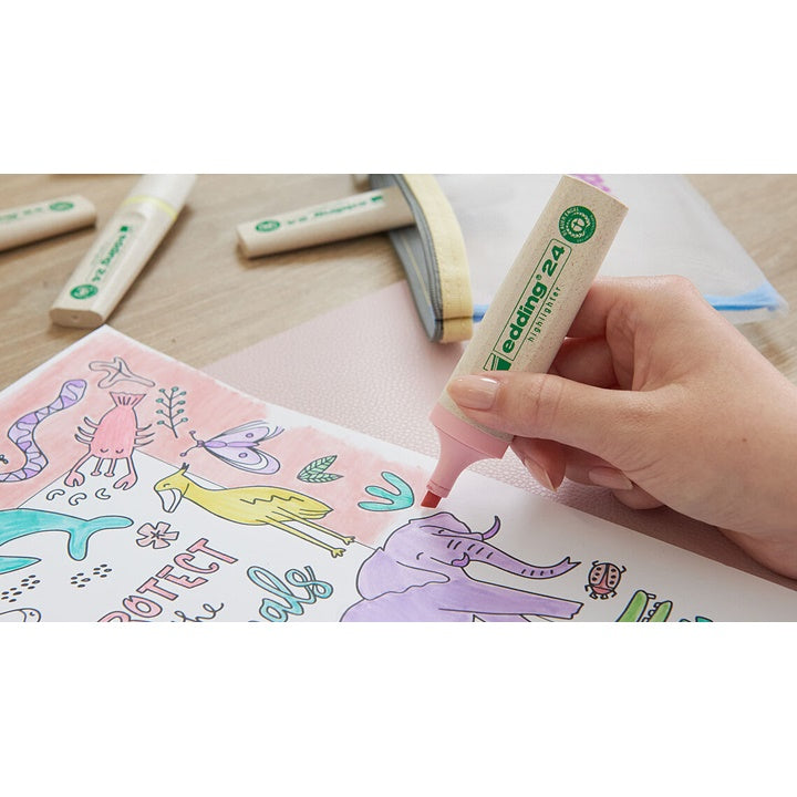 EcoLine Edding24 Highlighter Set of 4 — image 2