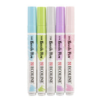 Ecoline Watercolor Brush Pens, Pastel