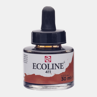 Ecoline Watercolor Paint 30 ml – Burnt Sienna