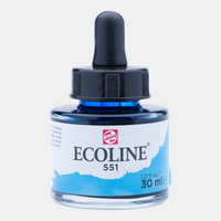 Ecoline Watercolor Paint 30 ml – Sky Blue Light