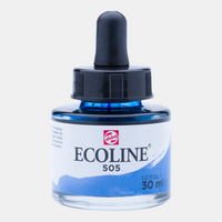 Ecoline Watercolor Paint 30 ml – Ultramarine Light