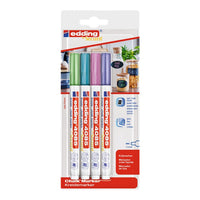 Edding 4085 Chalk Marker Set, Metallic Shades — image 2