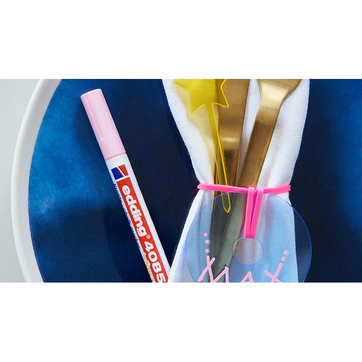 Edding 4085 Chalk Marker Set, Pastel Shades — image 1