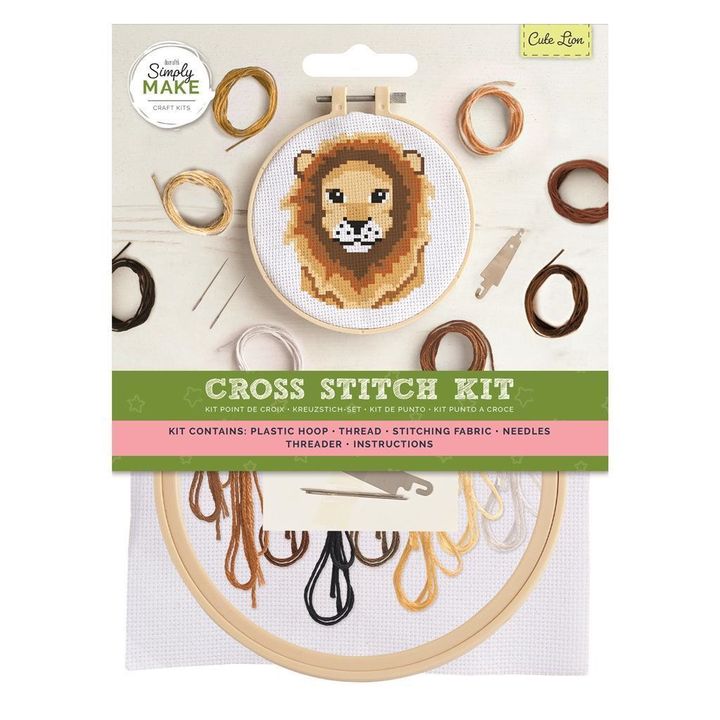 Embroidery Craft Set - Lion