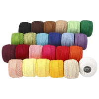 Embroidery Yarn Set, 24 x 20 g