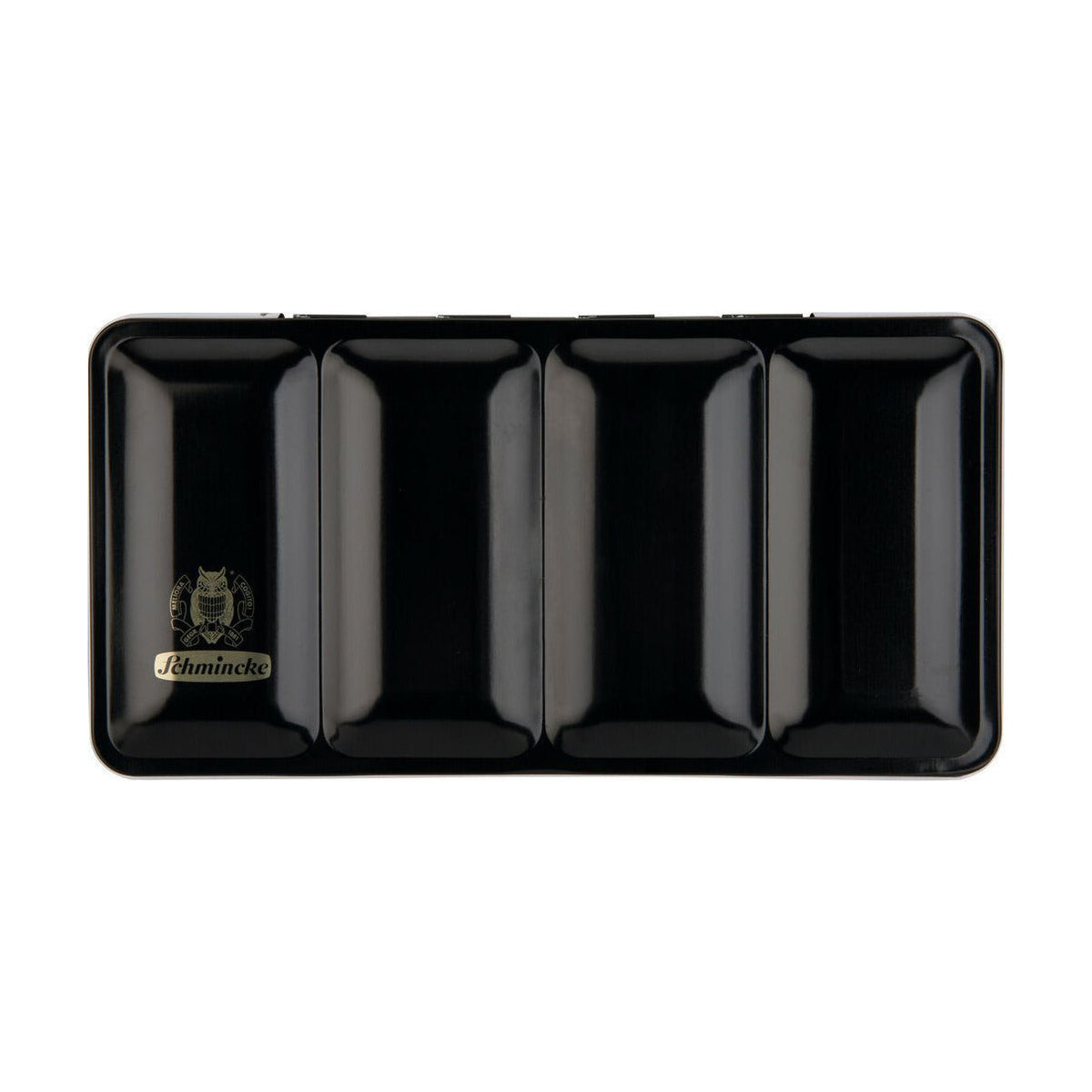 Empty metal box for 24 full or 48 half pans Schmincke