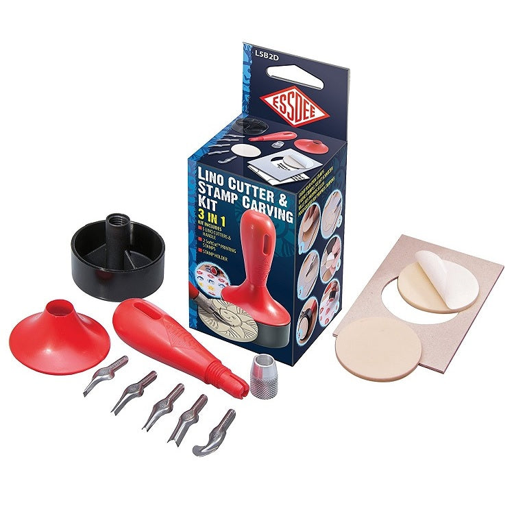 ESSDEE Linocut Craft Set, 8-Piece