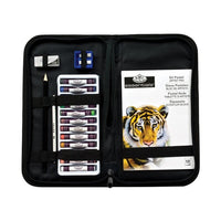 Essentials Oil Pastels Set in Pencil Case, 18-Piece