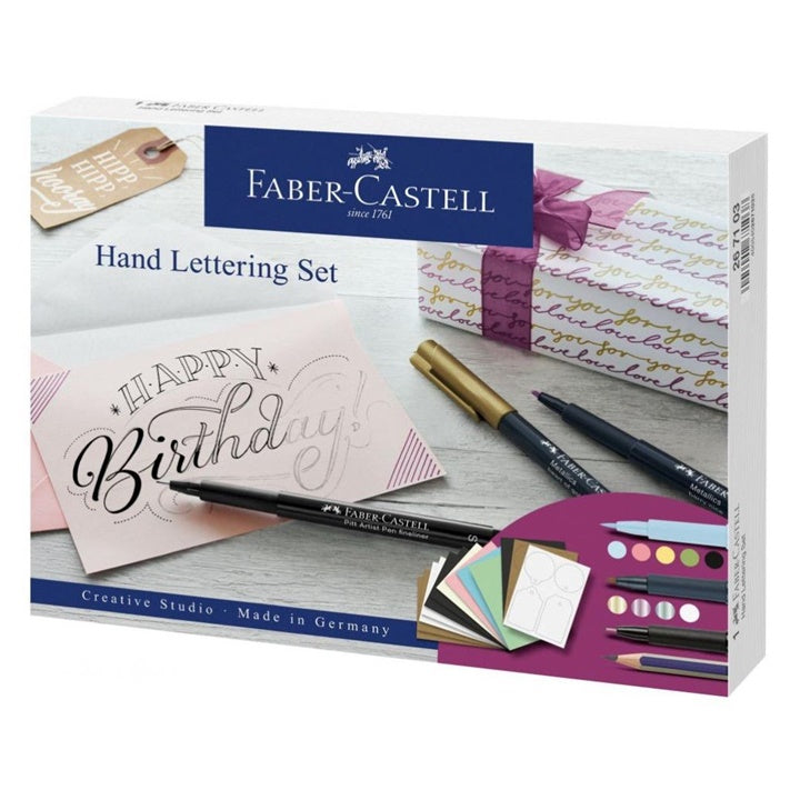 Faber-Castell Hand Lettering Set, Gift Set of 12