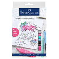 Faber-Castell Pitt Calligraphy Pens / Starter Set with Notebook