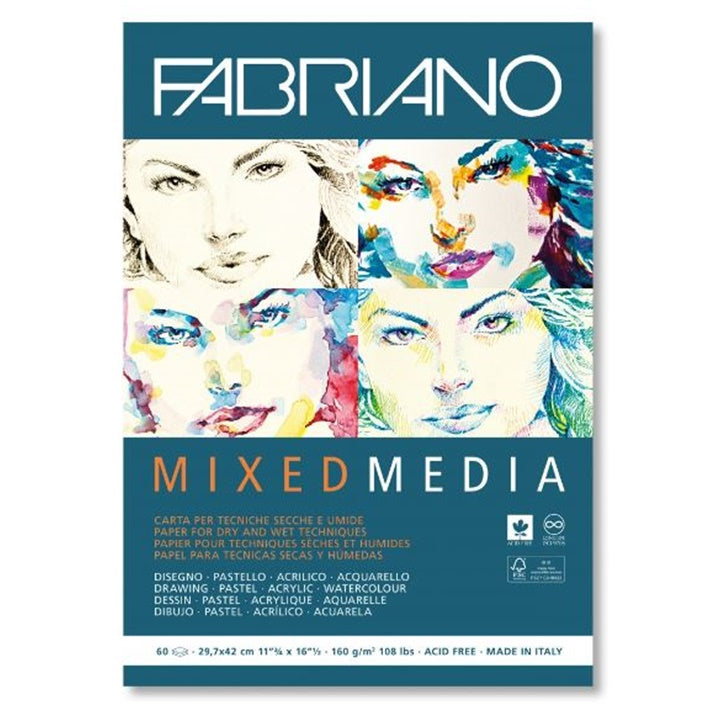 FABRIANO Mixed Media Paper Pad | various sizes — image 2