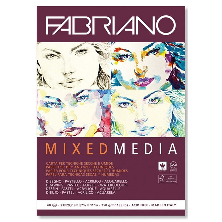 FABRIANO Mixed Media Sketch Pad | Various sizes, image 2