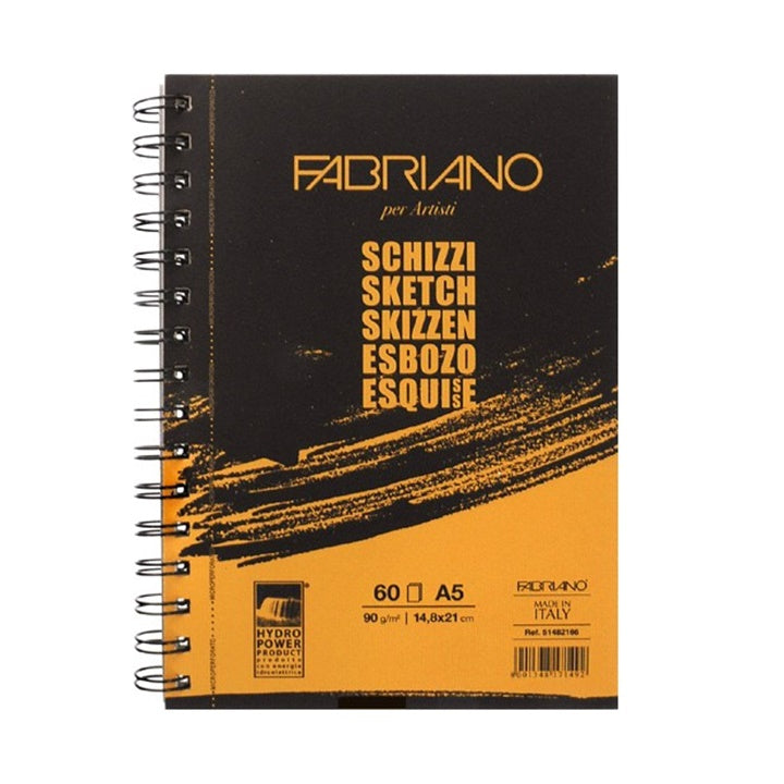 FABRIANO SKETCH spiral-bound sketch pad | various sizes — image 2