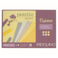 FABRIANO Tiziano Soft Colored Paper Pad for Pastels | various sizes — image 1