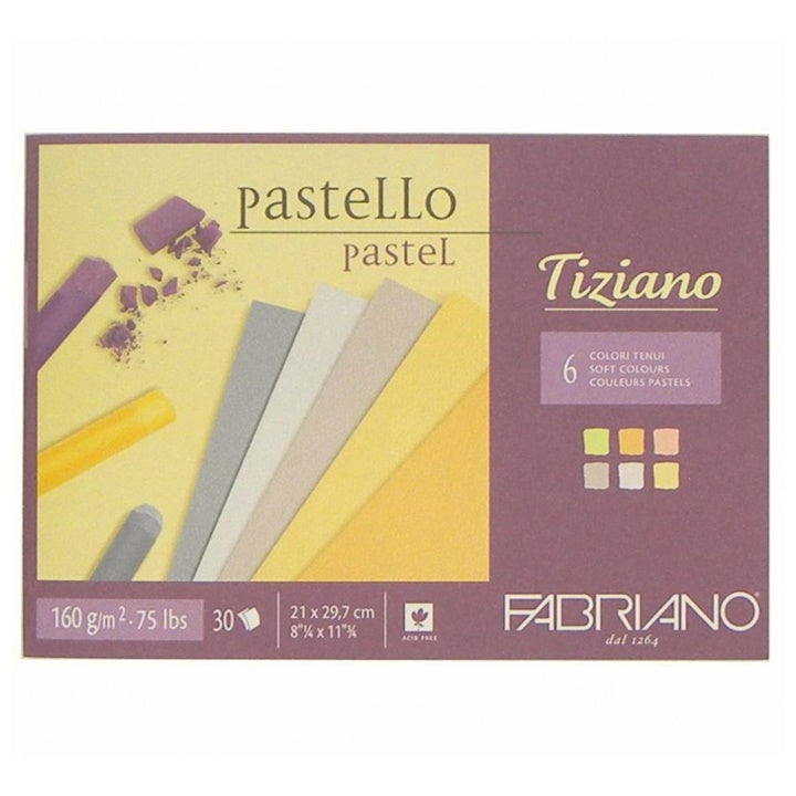 FABRIANO Tiziano Soft Colored Paper Pad for Pastels | various sizes — image 2