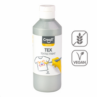 Fabric Paint Creall Tex 250 ml – silver