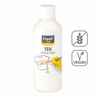 Fabric Paint Creall Tex 250 ml – white