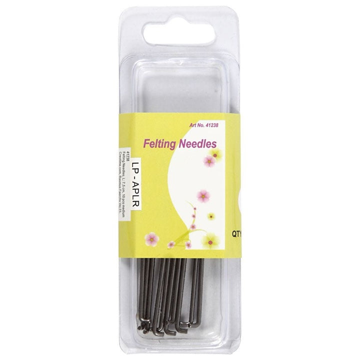 Felting Needles, Medium, 7.5 cm, Set of 10