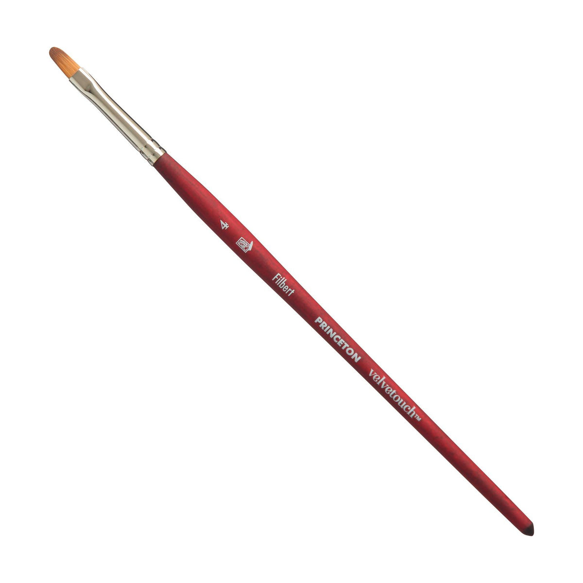Filbert brush PRINCETON Velvetouch - short handle – 4
