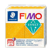 FIMO Effect Polymer Clay 57 g, Gold with Glitter