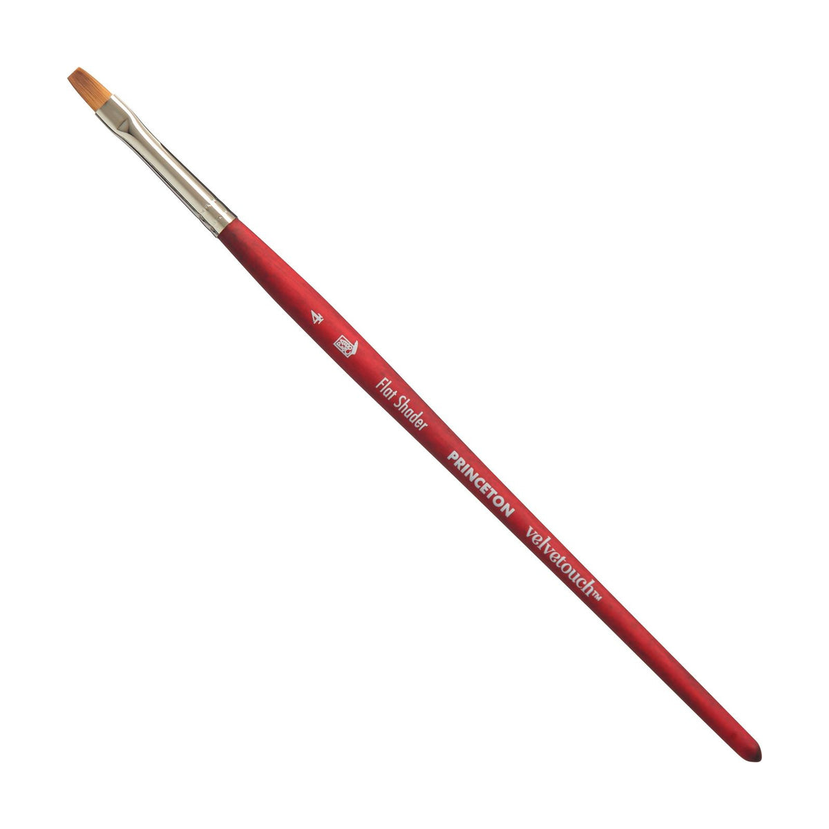 Flat Brush PRINCETON Velvetouch Flat Shader Short Handle