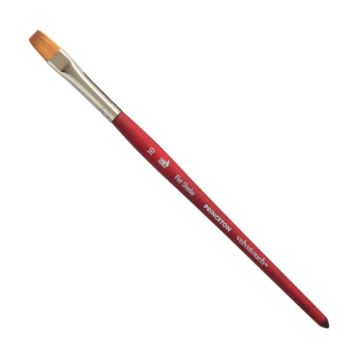 Flat Brush PRINCETON Velvetouch Flat Shader Short Handle