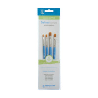 Flat Shader Brush Set PRINCETON Select - 4-piece set