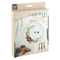 Flowers and Bees Embroidery Set — image 2