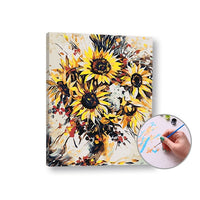 Flowers Paint by Numbers – High Difficulty | Various Sizes & Frames | ARTMiE